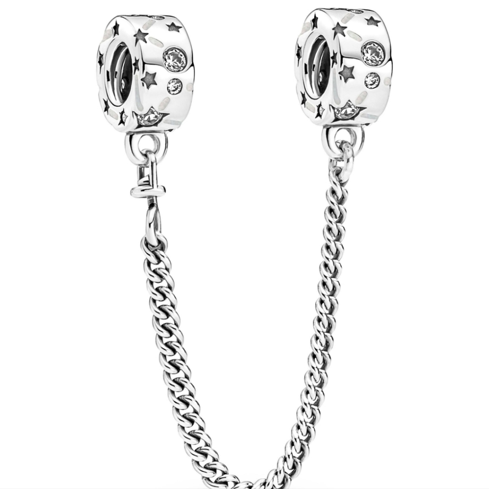 Pandora Stars & Galaxy Safety Chain